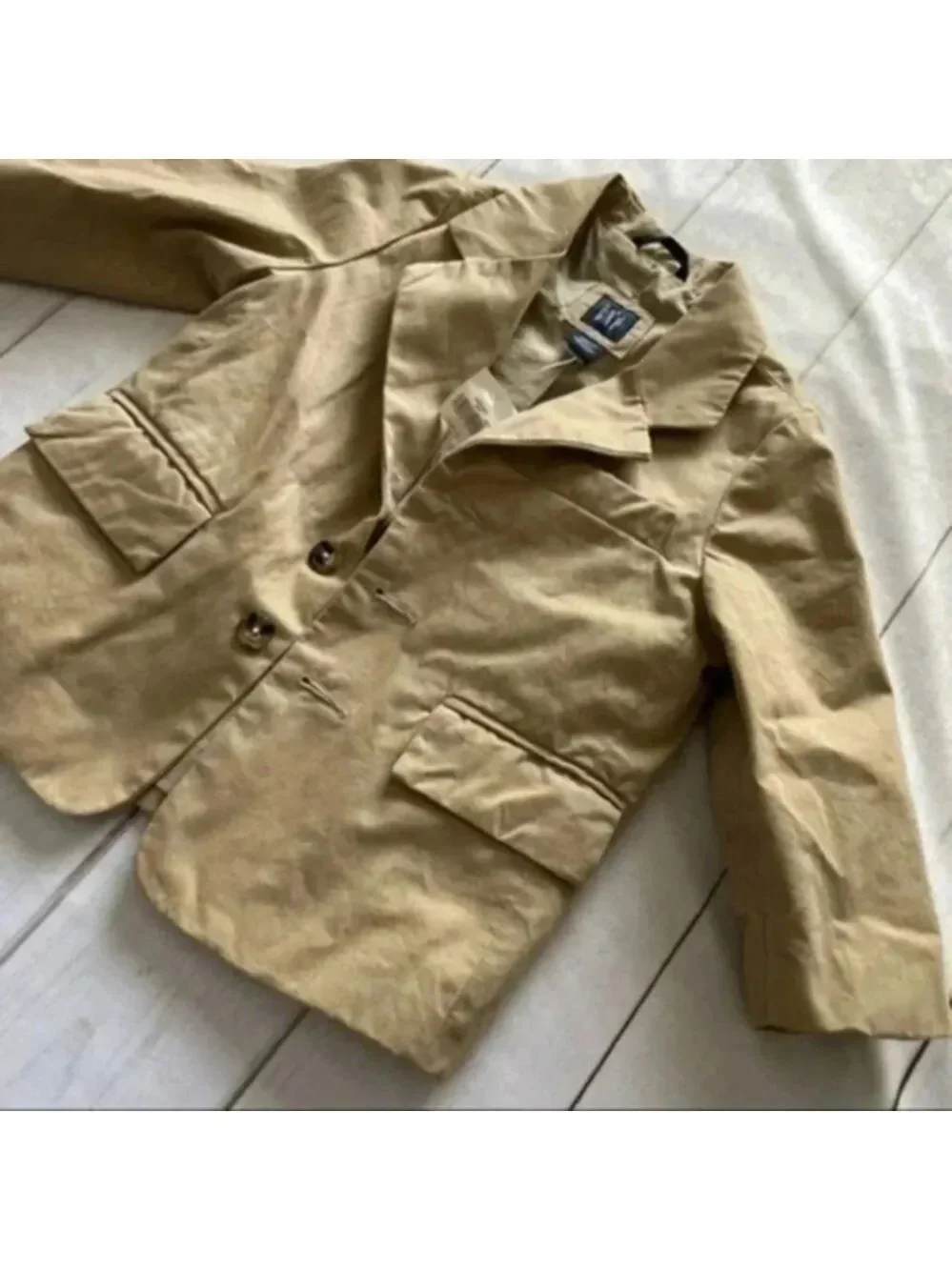 NWT BABY Gap khaki Unisex jacket toddler2 years